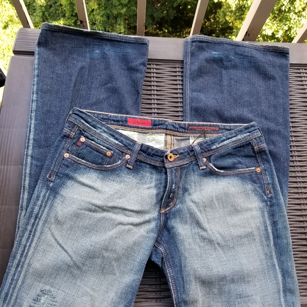 AG Adriano Goldsmeid "The Merlot" Flare Jeans 31R